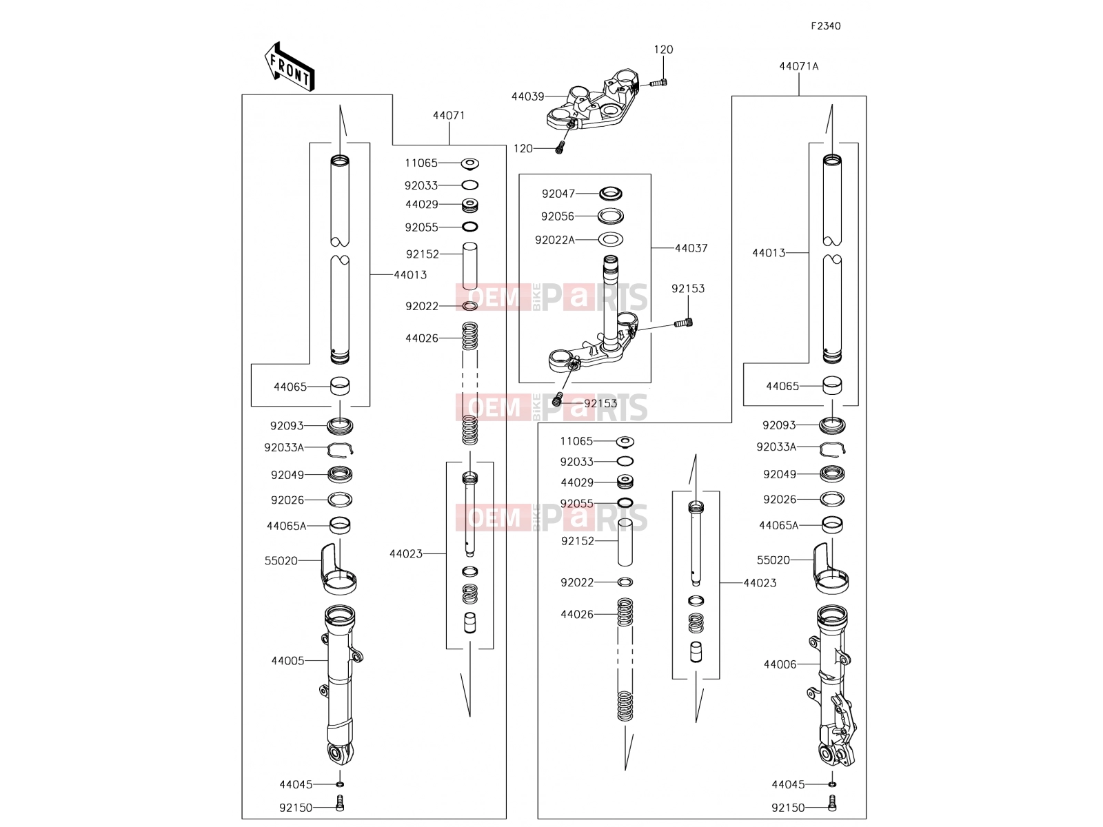 KAWASAKI 2018 Front Fork