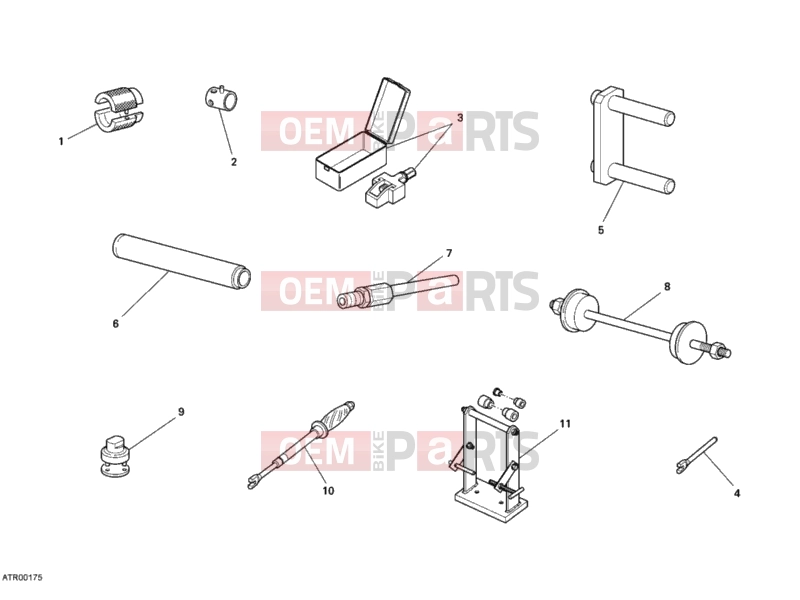 DUCATI 2007 Sportclassic GT1000 WORKSHOP SERVICE TOOLS, FRAME » FRAME