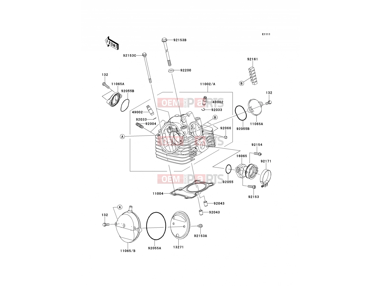 KAWASAKI 2012 Cylinder Head