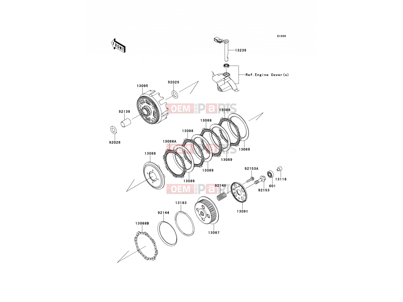 KAWASAKI 2012 Clutch