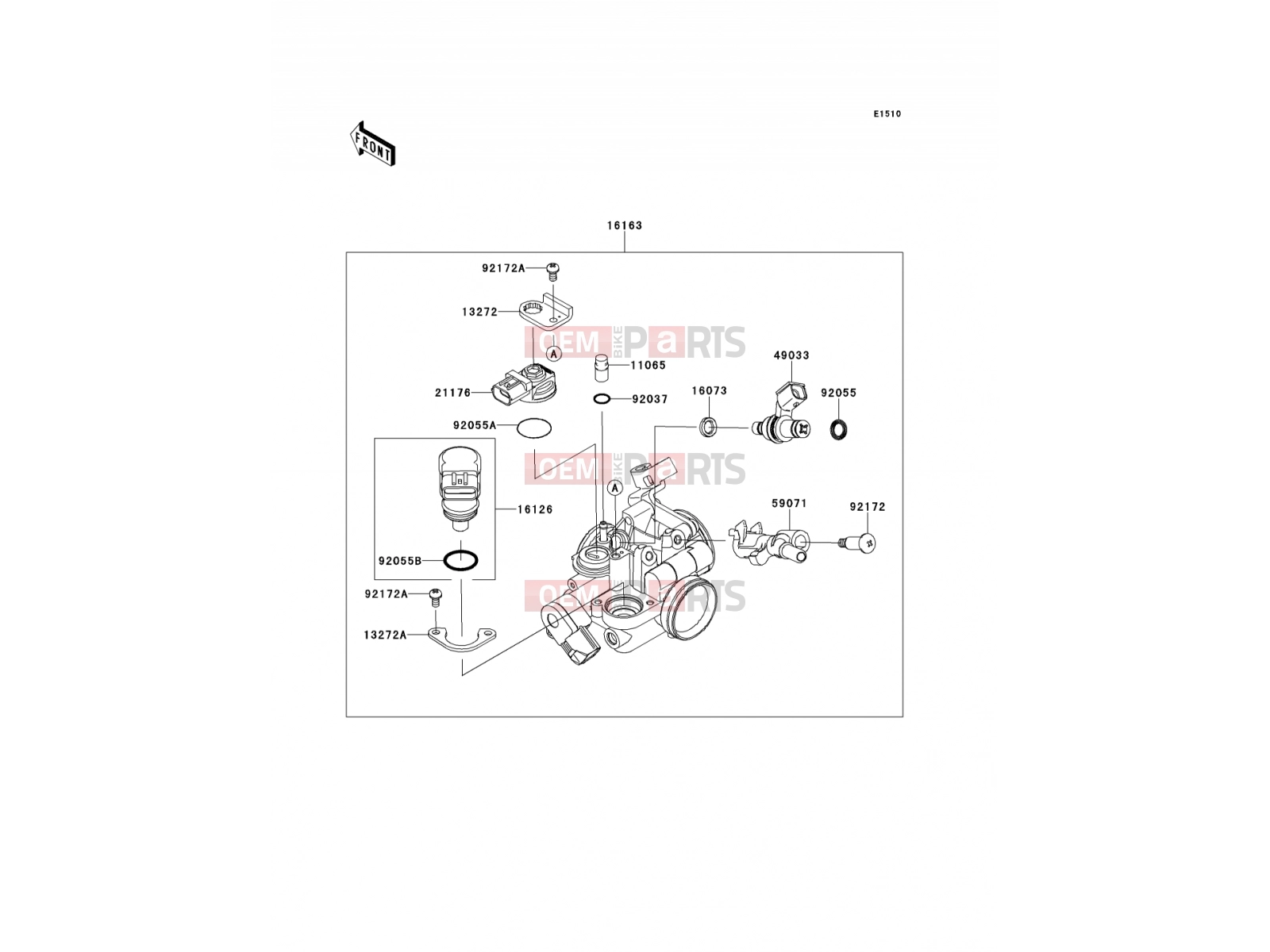 KAWASAKI 2012 Throttle