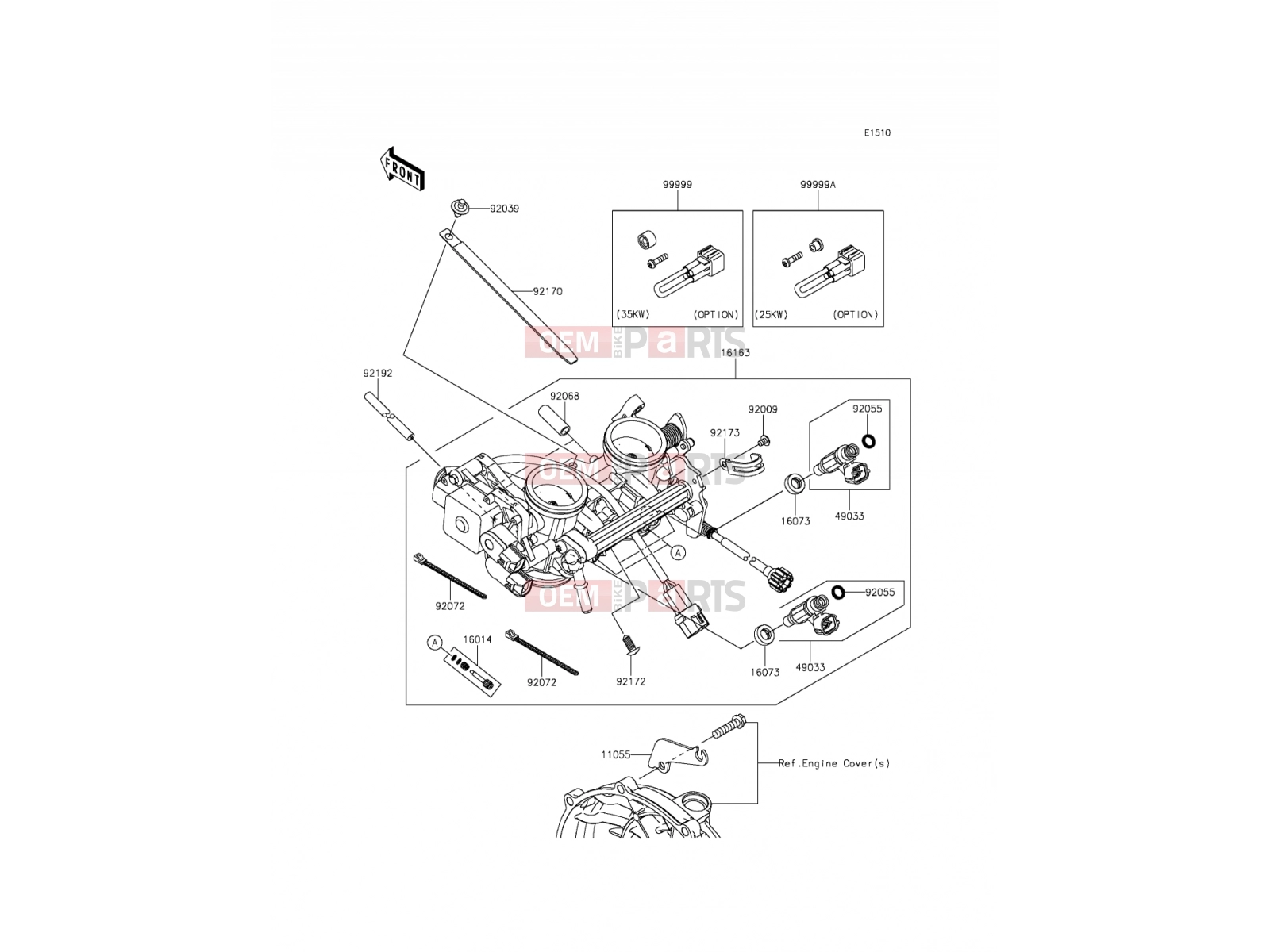 KAWASAKI 2012 Throttle