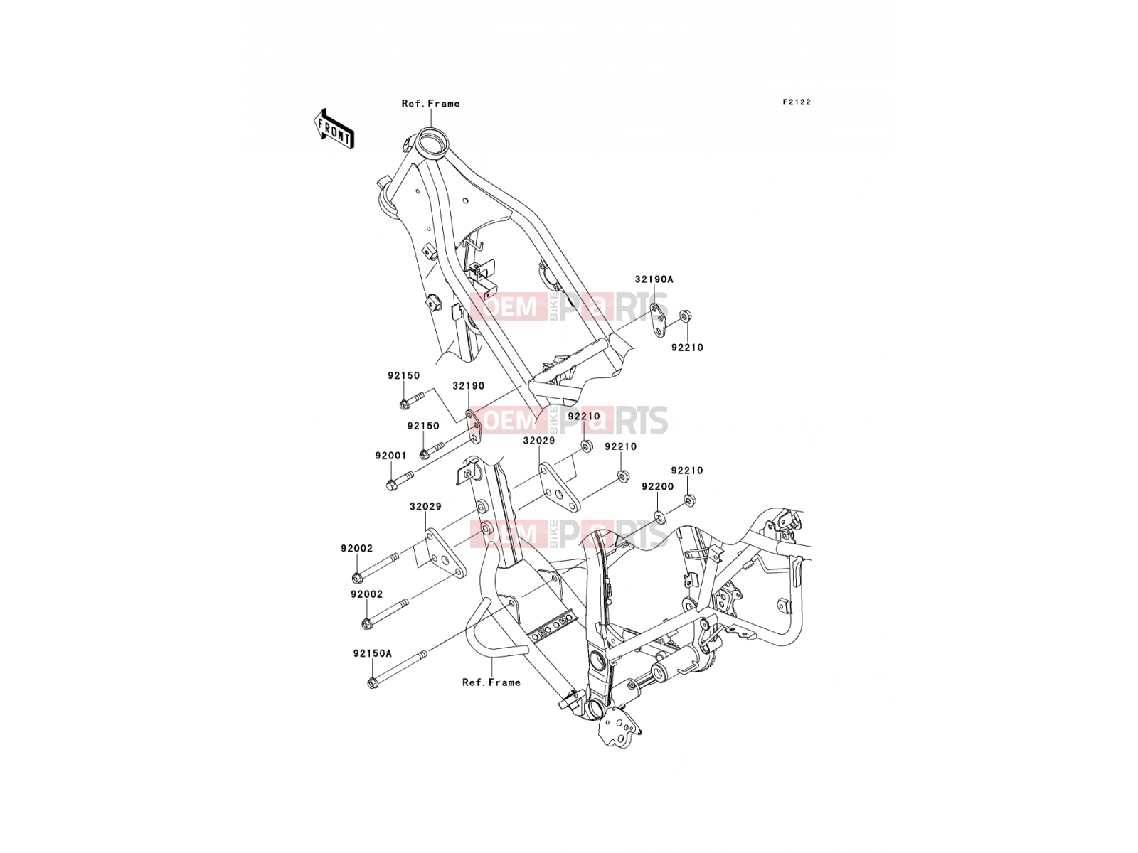 KAWASAKI 2012 Engine Mount