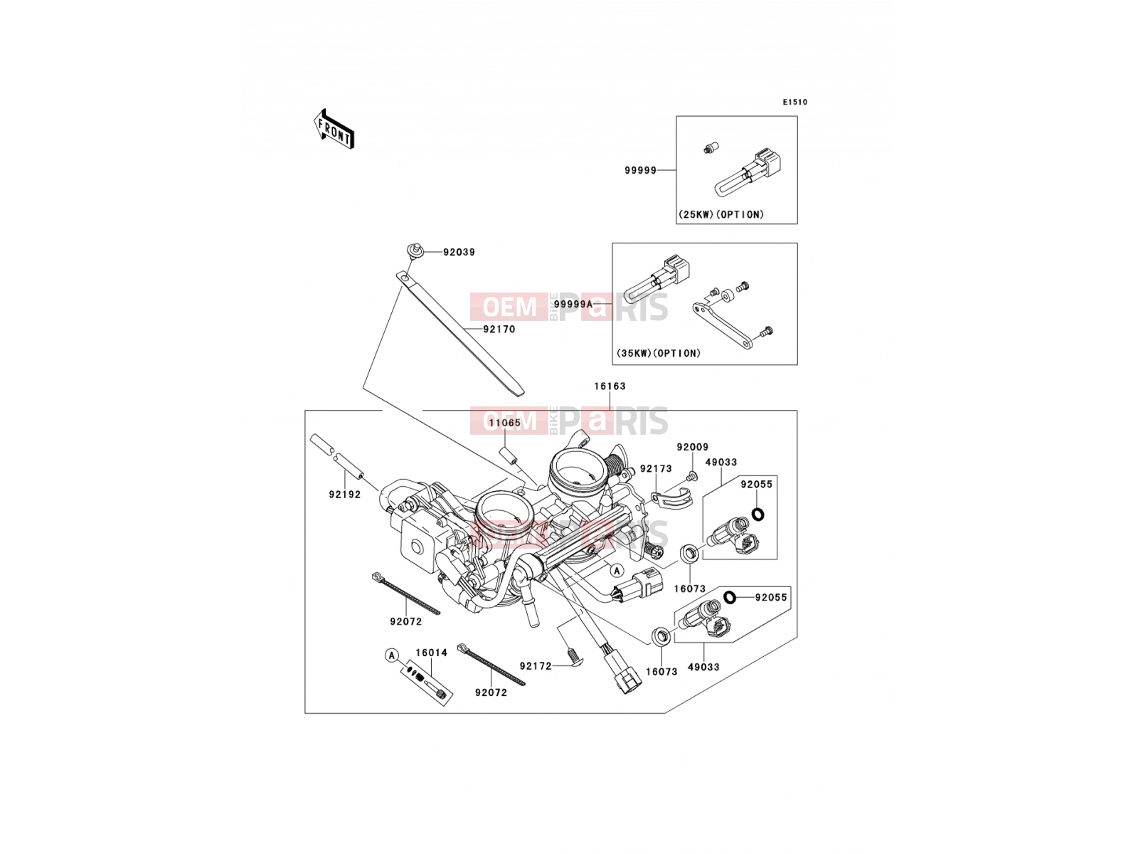 KAWASAKI 2012 Throttle