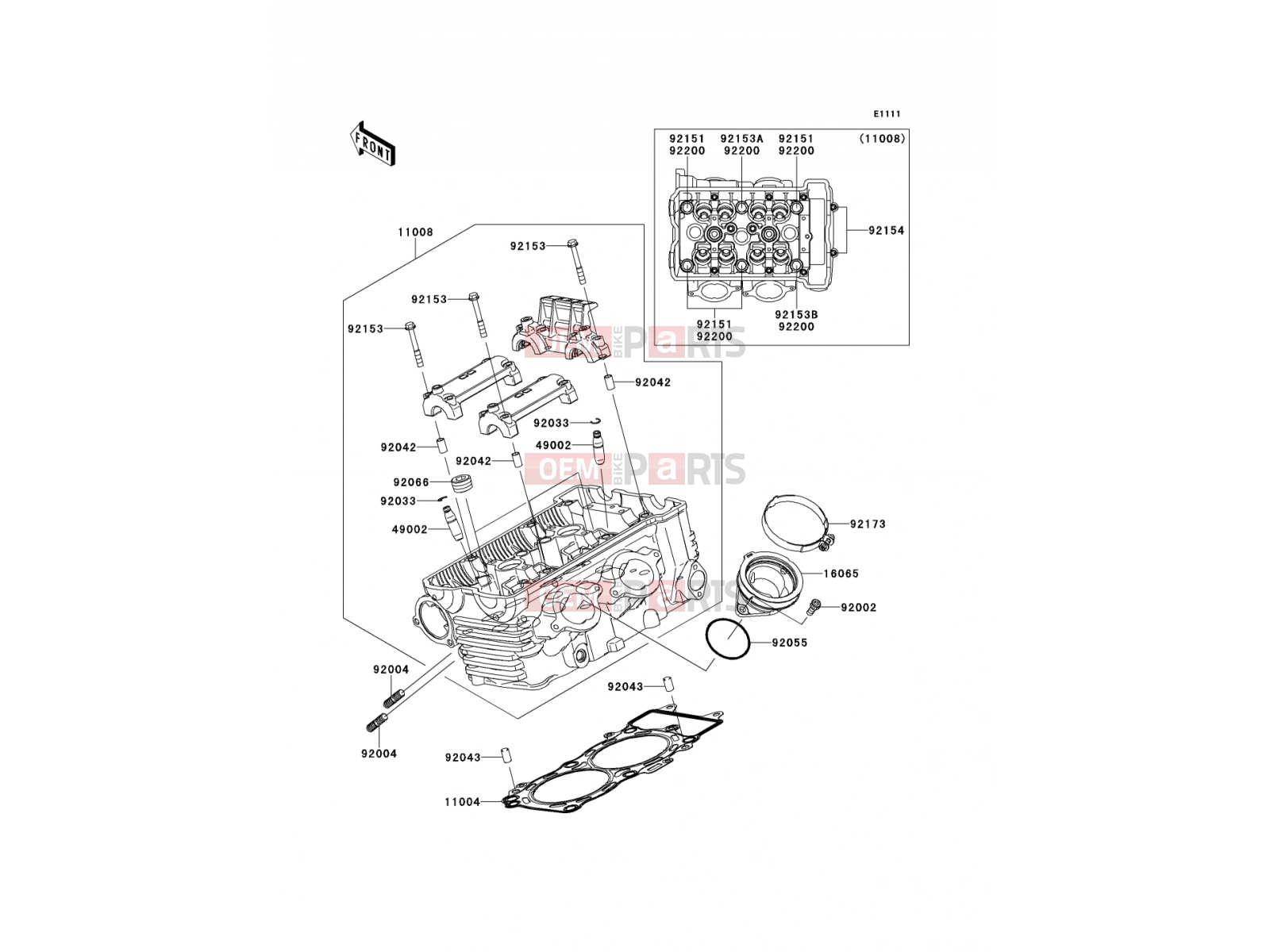 KAWASAKI 2012 Cylinder Head