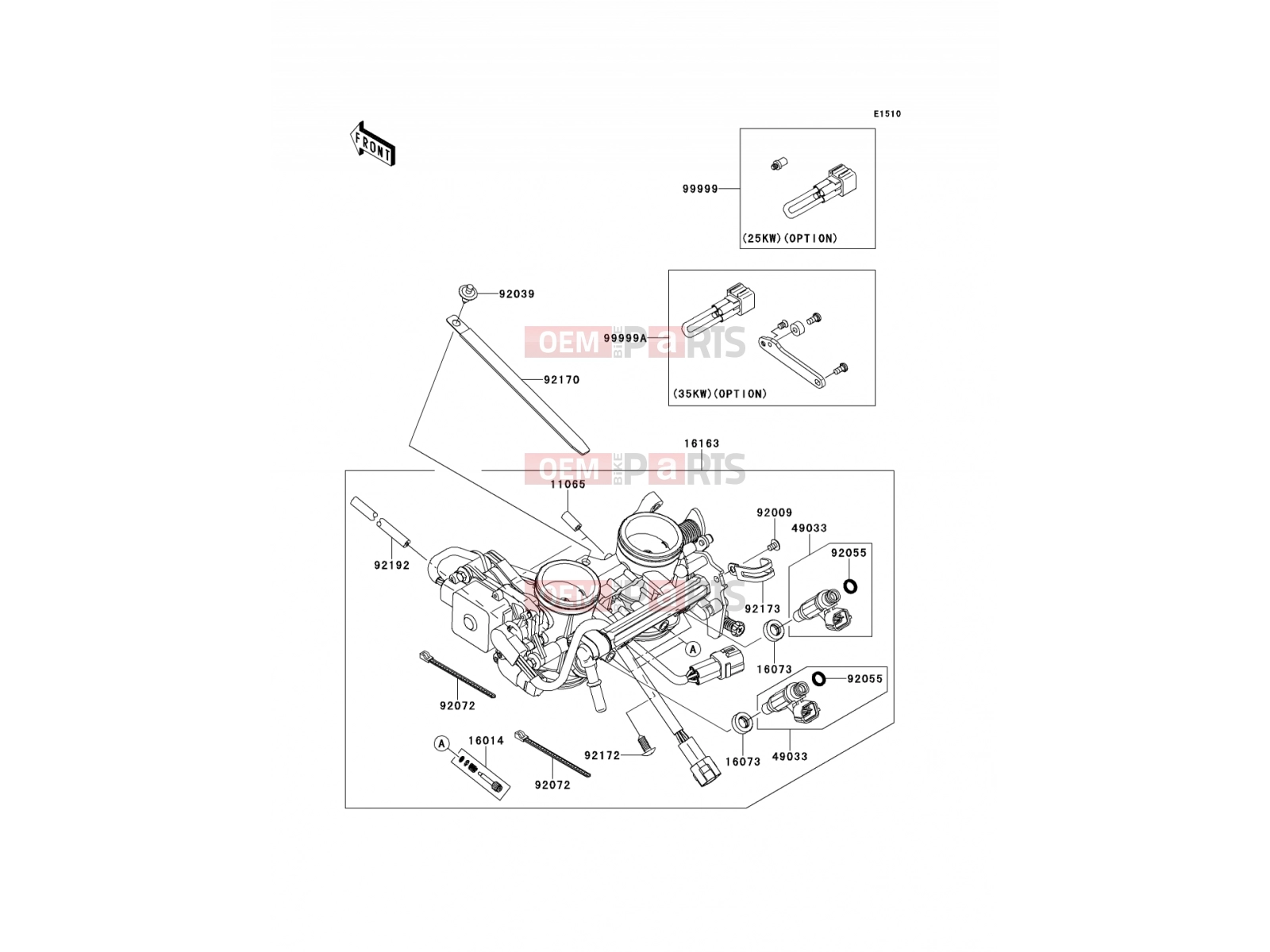 KAWASAKI 2012 Throttle
