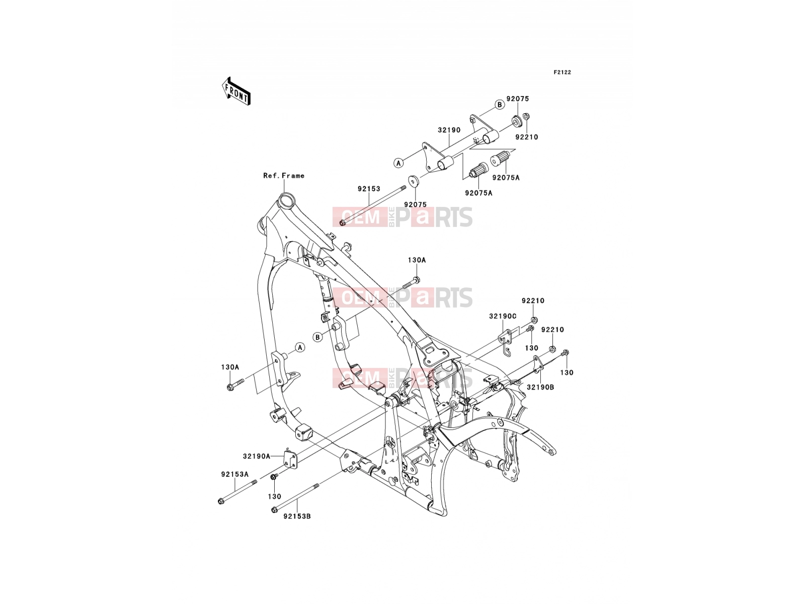 KAWASAKI 2012 Engine Mount