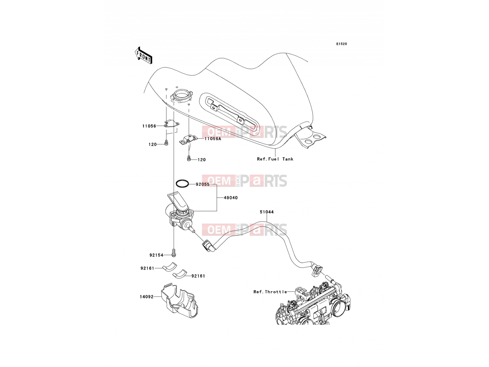 KAWASAKI 2012 Fuel Pump