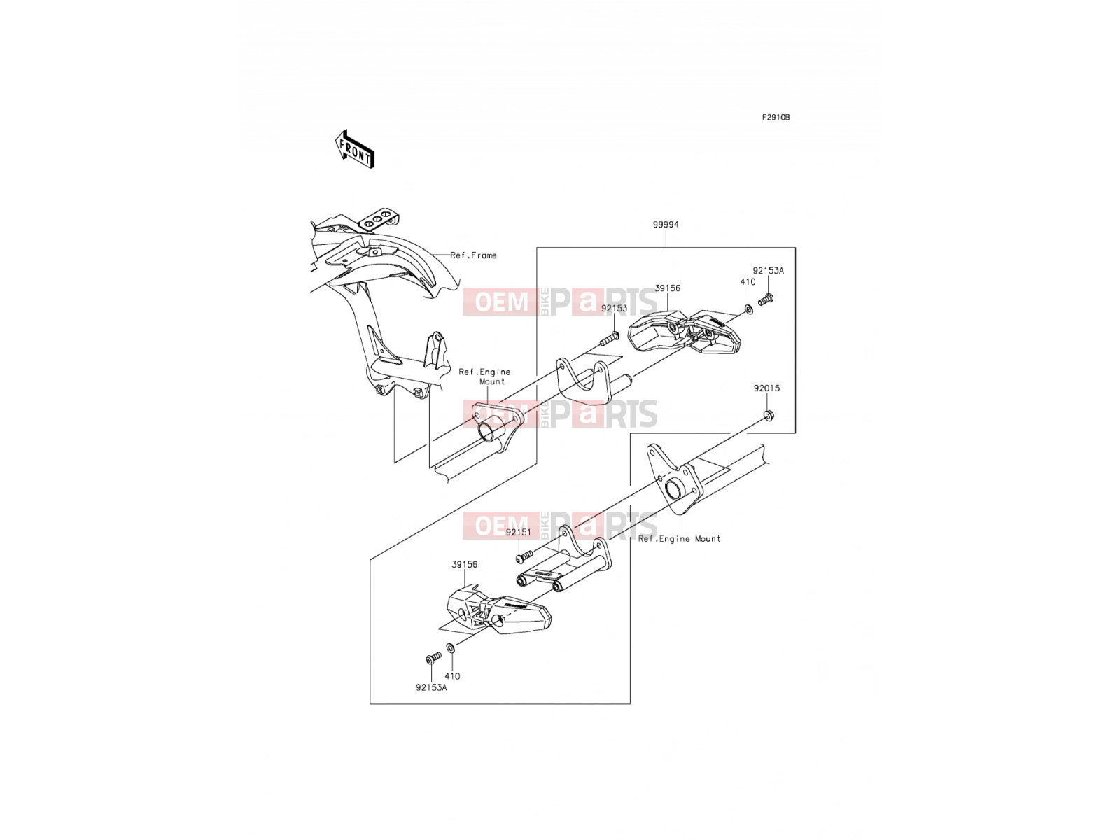 KAWASAKI 2015 Accessory(Engine Guard)