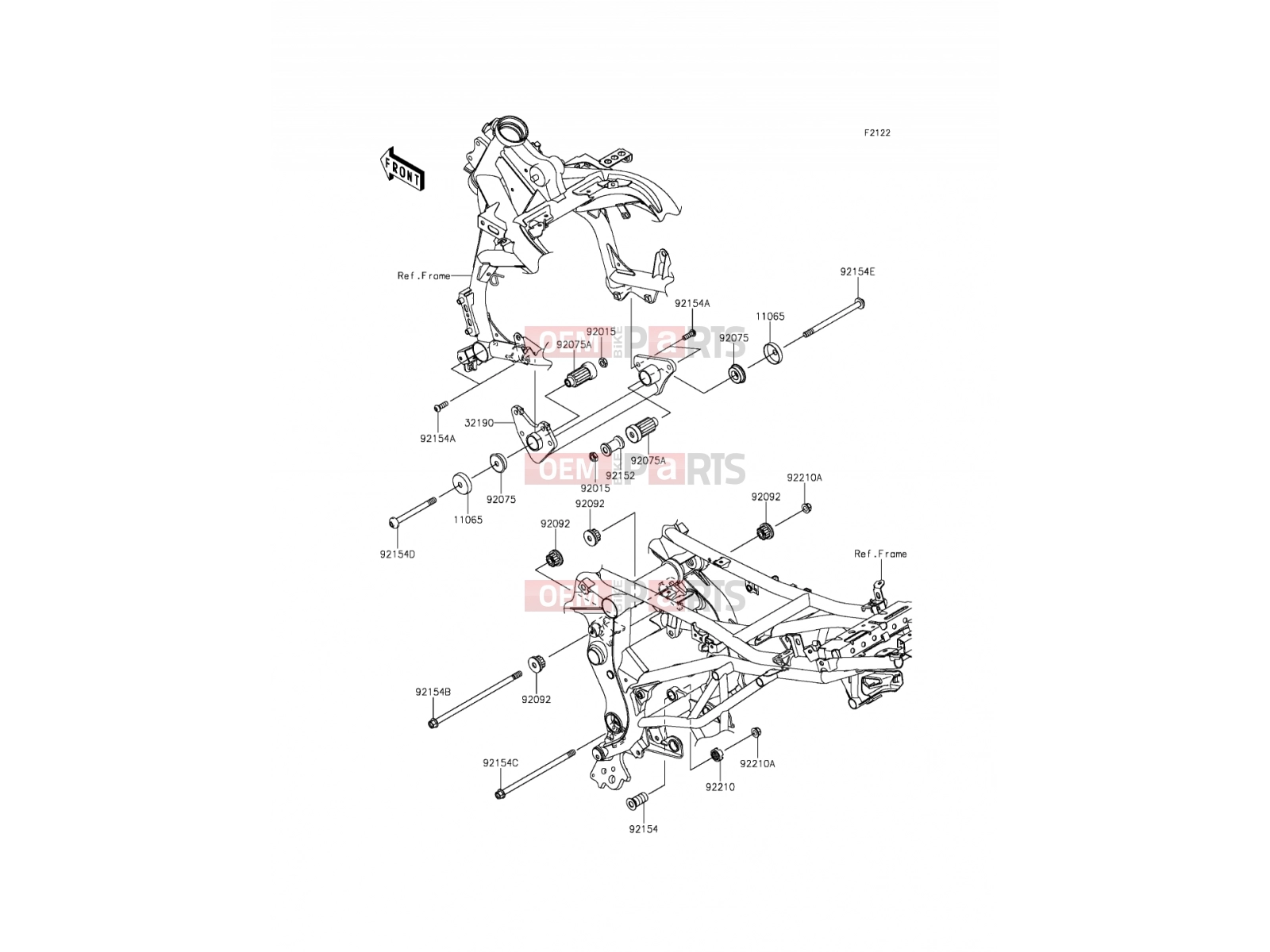KAWASAKI 2015 Engine Mount