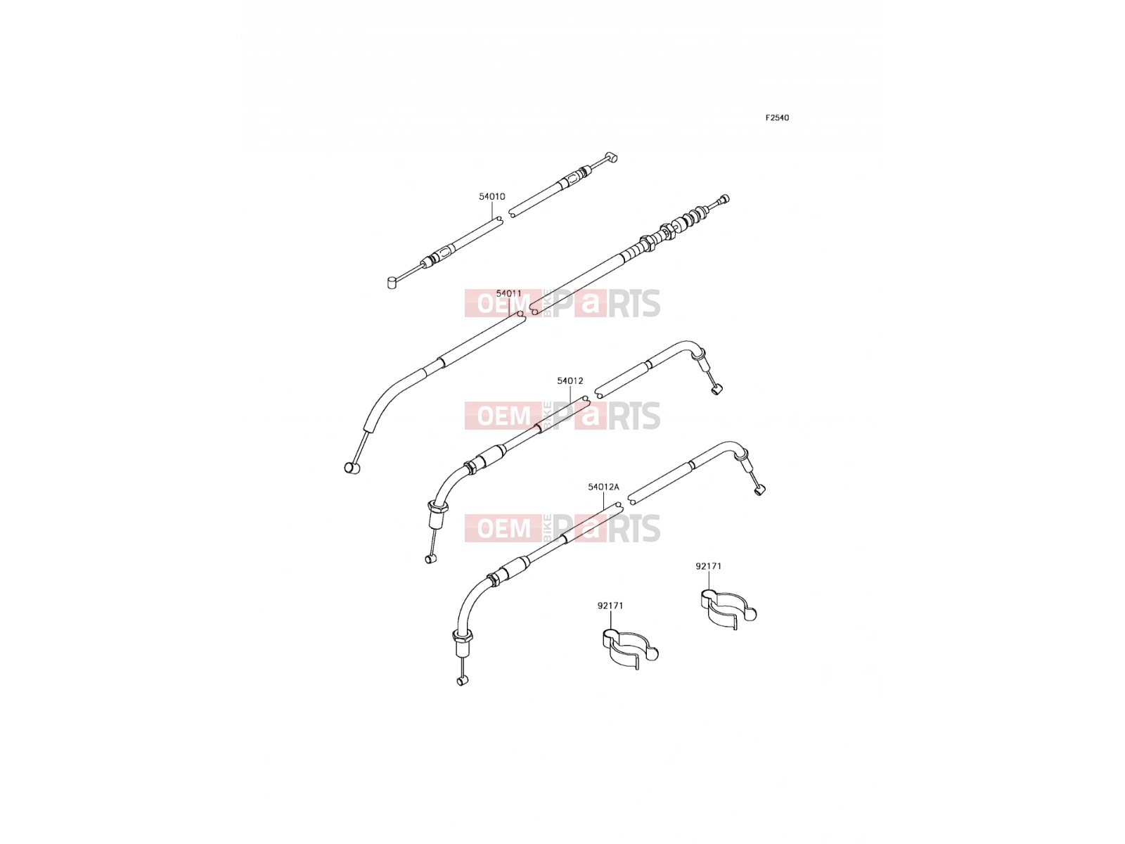 KAWASAKI 2015 Cables