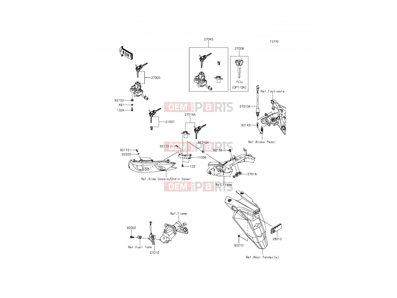KAWASAKI 2016 Ignition Switch