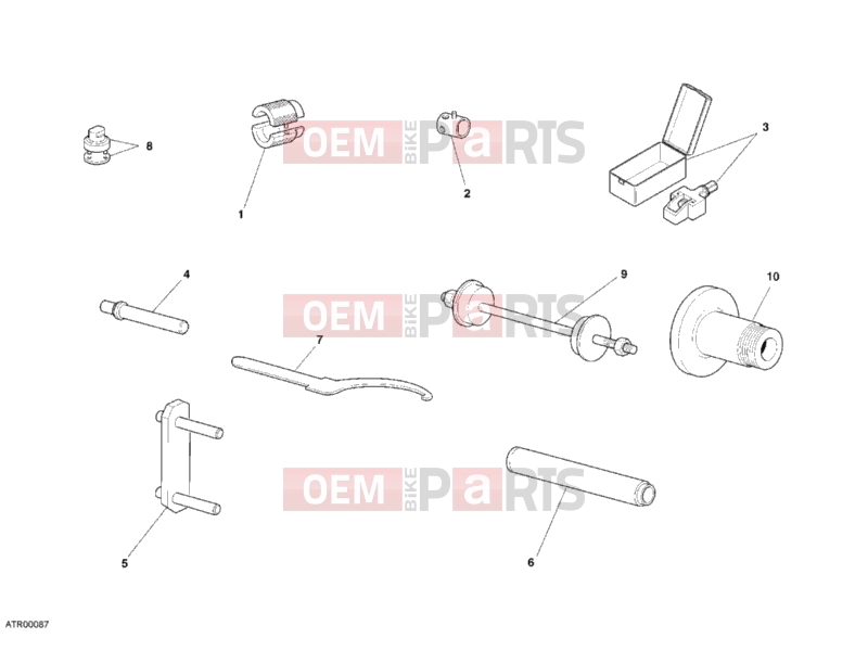 DUCATI 2007 Monster S2R 800 WORKSHOP SERVICE TOOLS, FRAME » FRAME