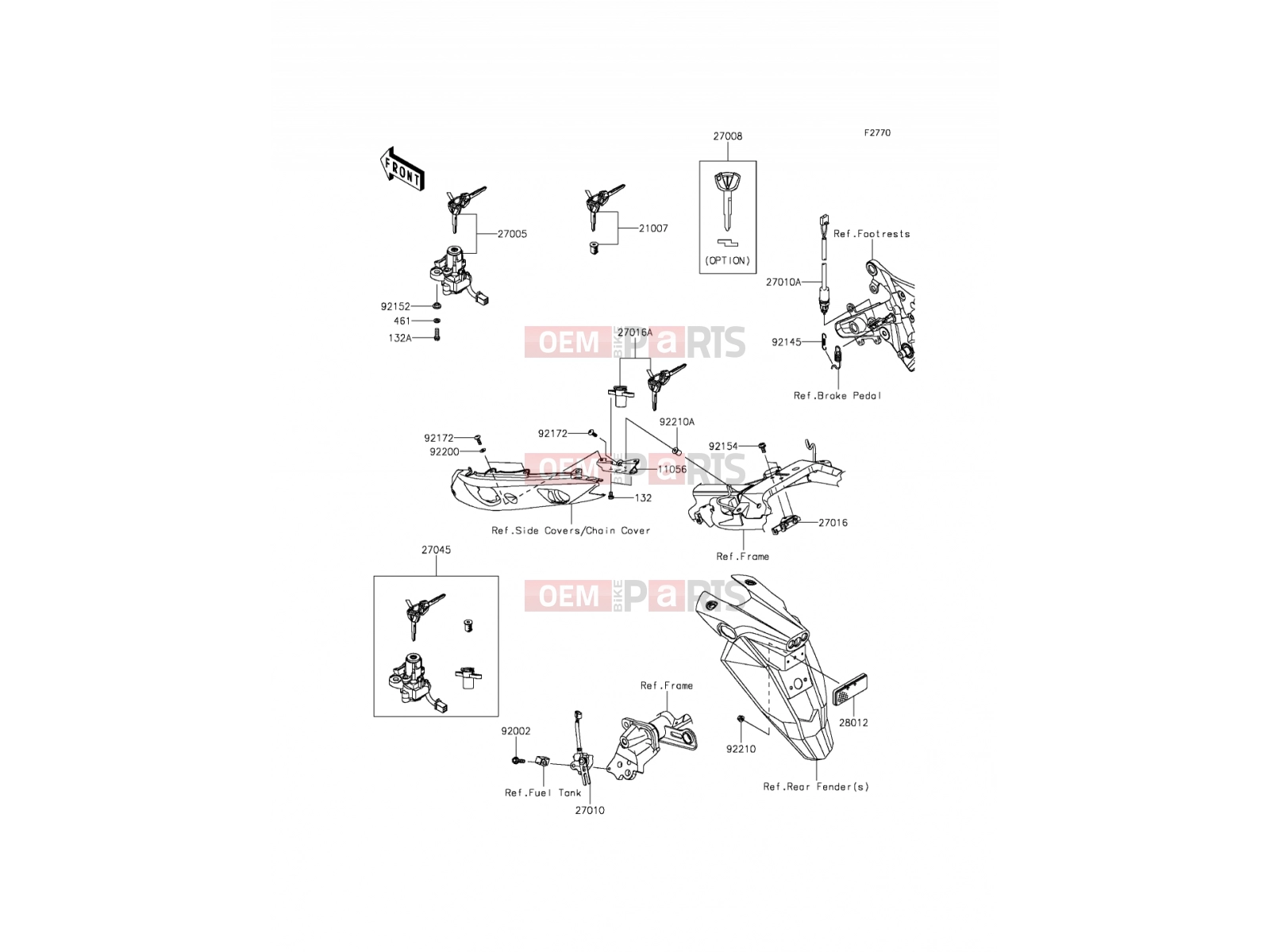 KAWASAKI 2016 Ignition Switch