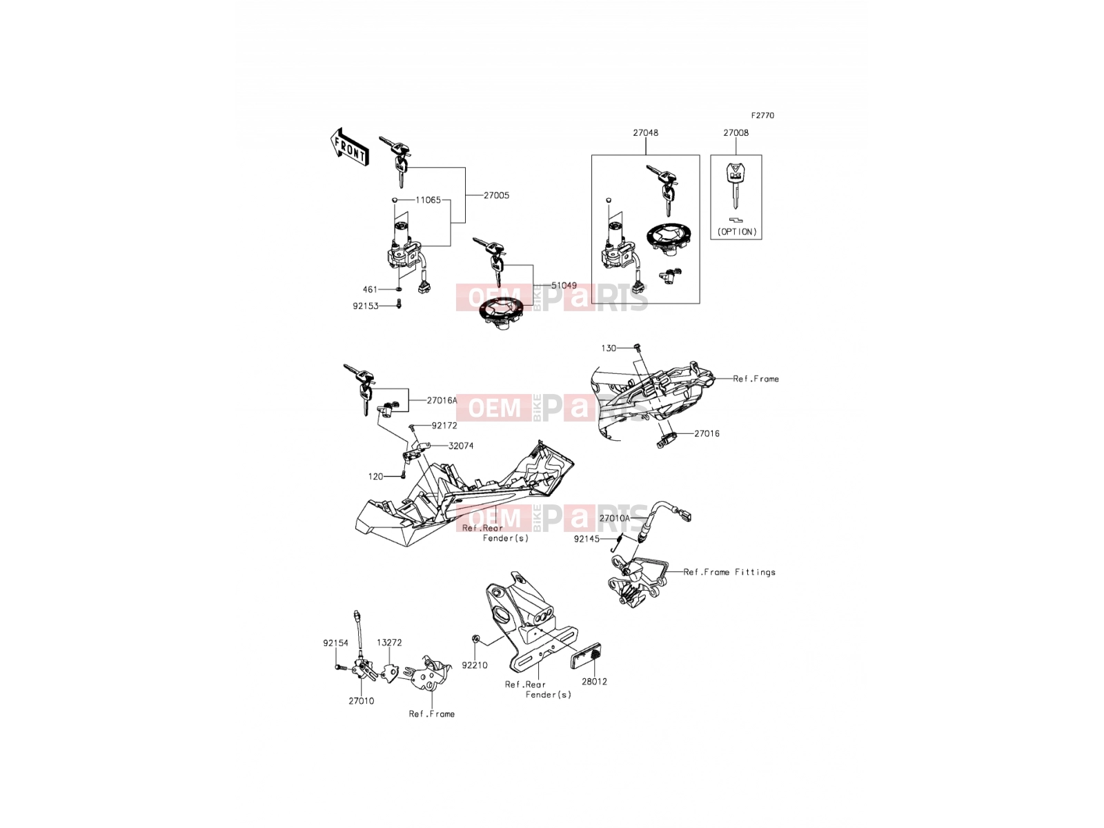 KAWASAKI 2016 Ignition Switch