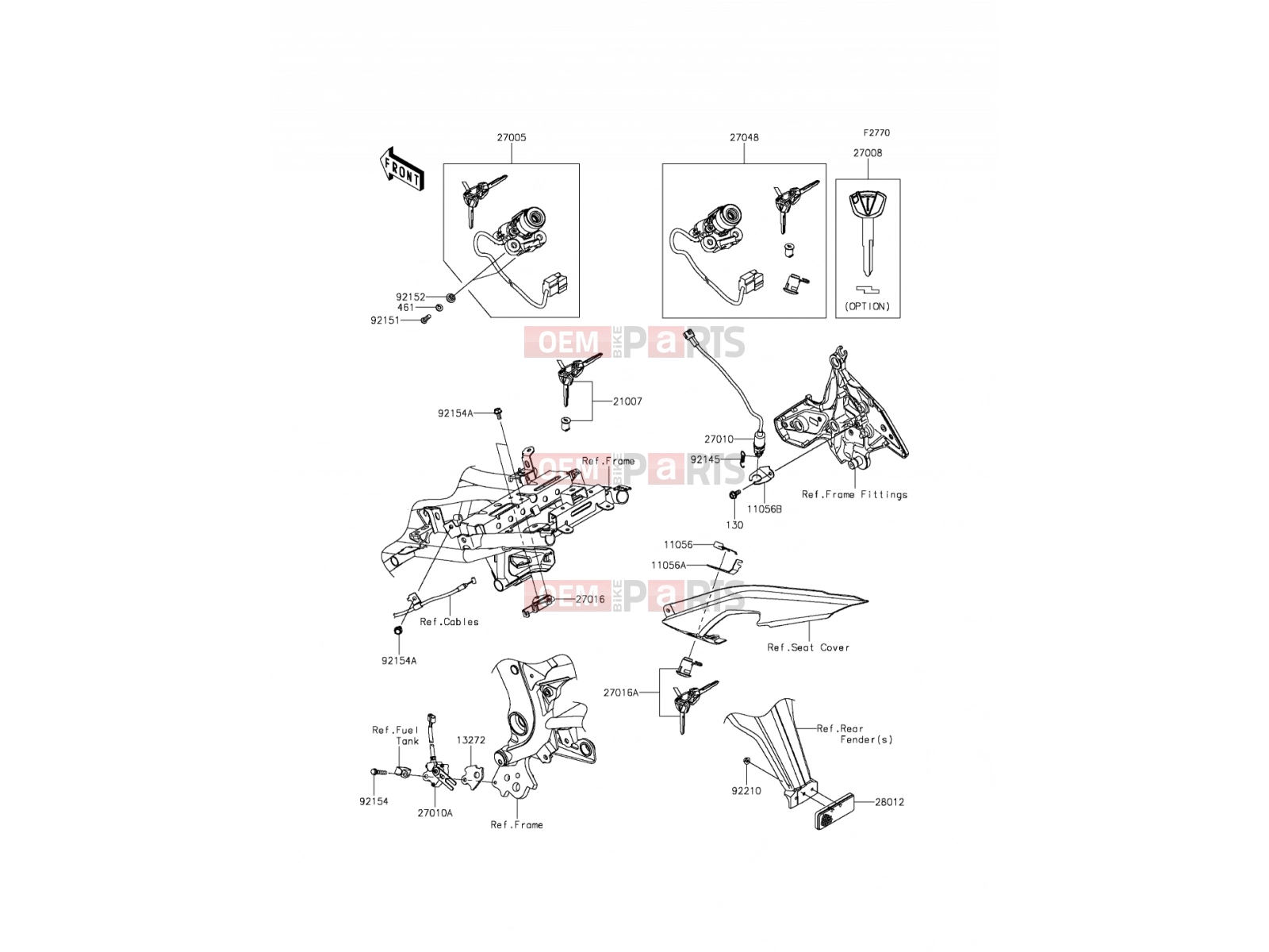 KAWASAKI 2016 Ignition Switch