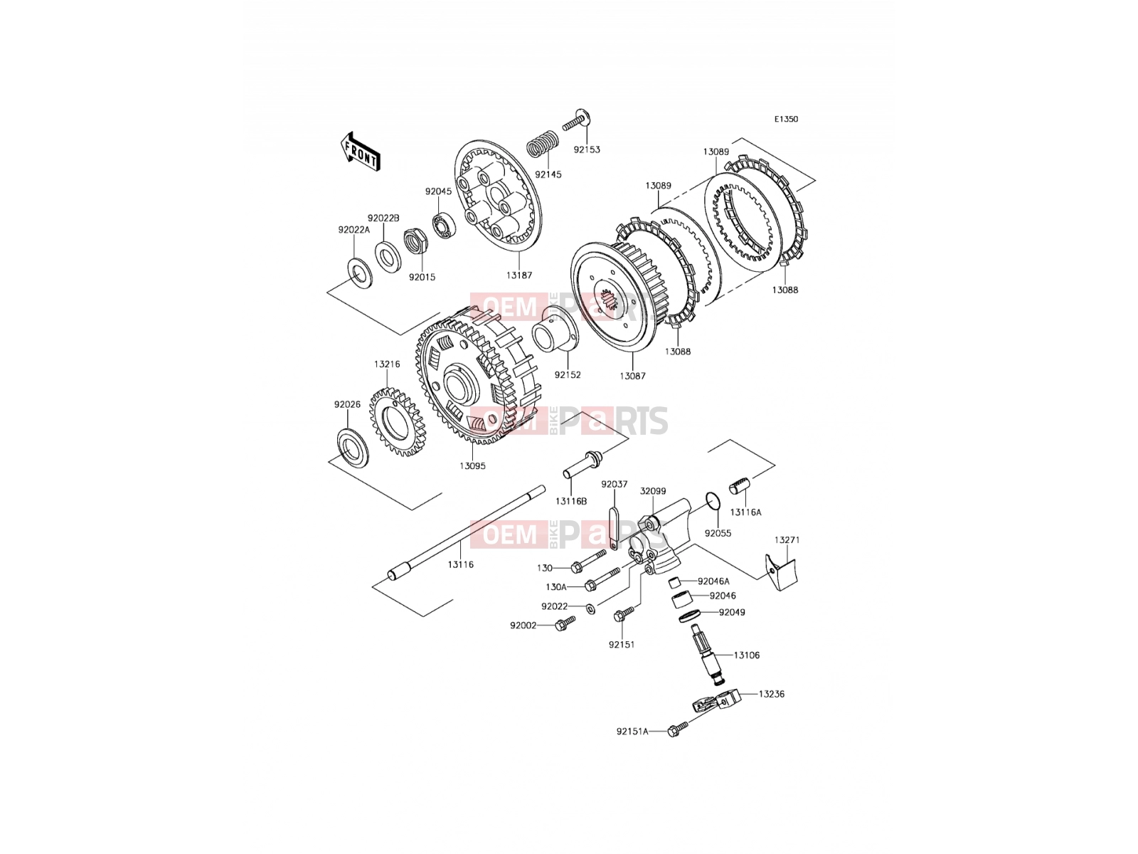 KAWASAKI 2016 Clutch