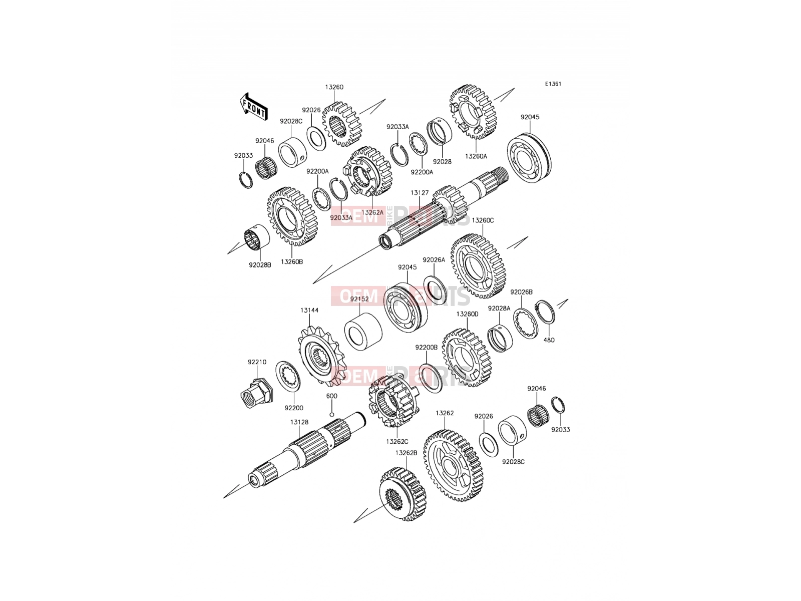 KAWASAKI 2016 Transmission