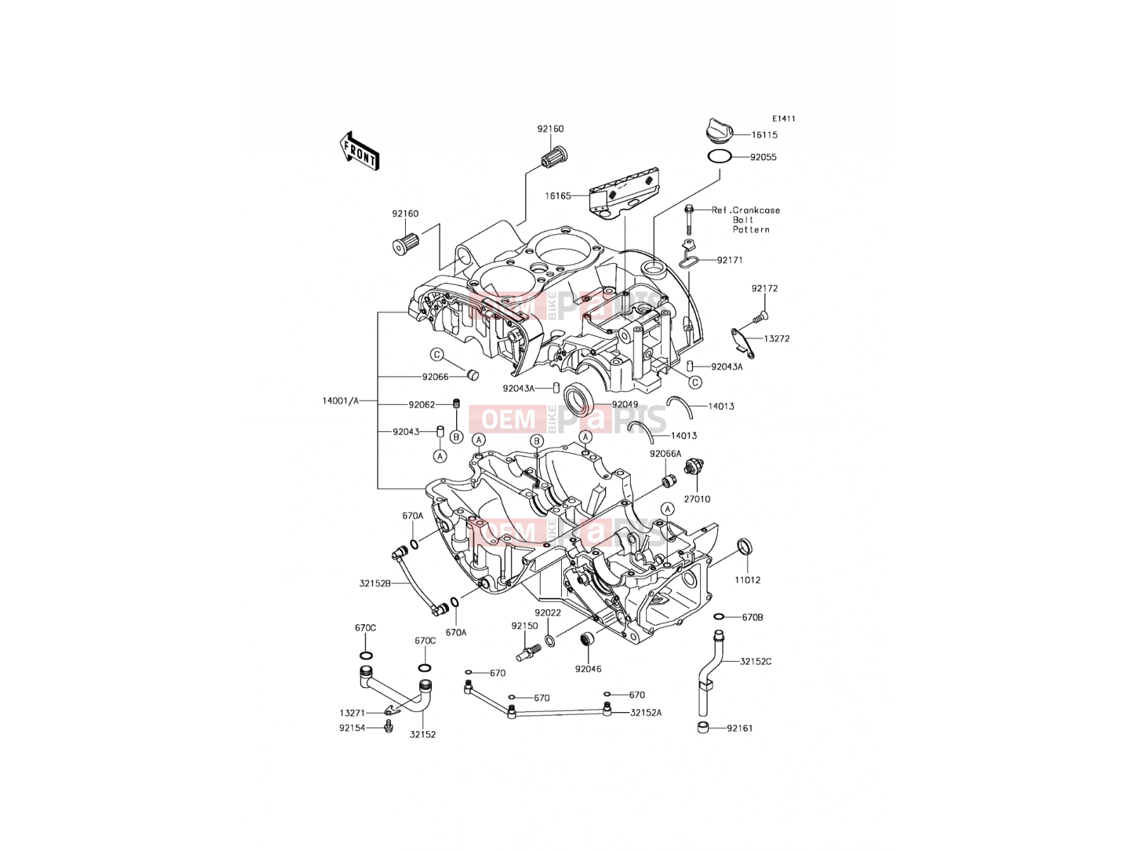 KAWASAKI 2016 Crankcase