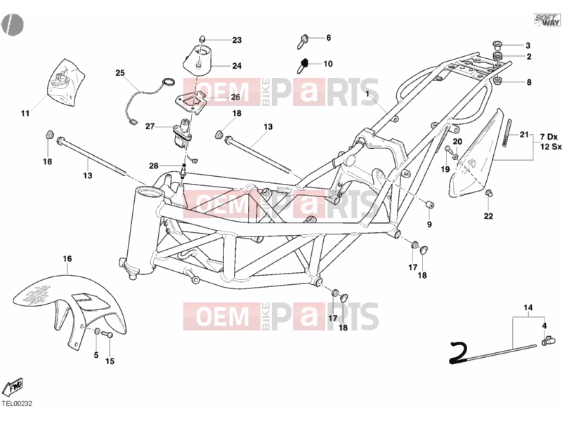DUCATI 2007 Monster S4R FRAME » FRAME