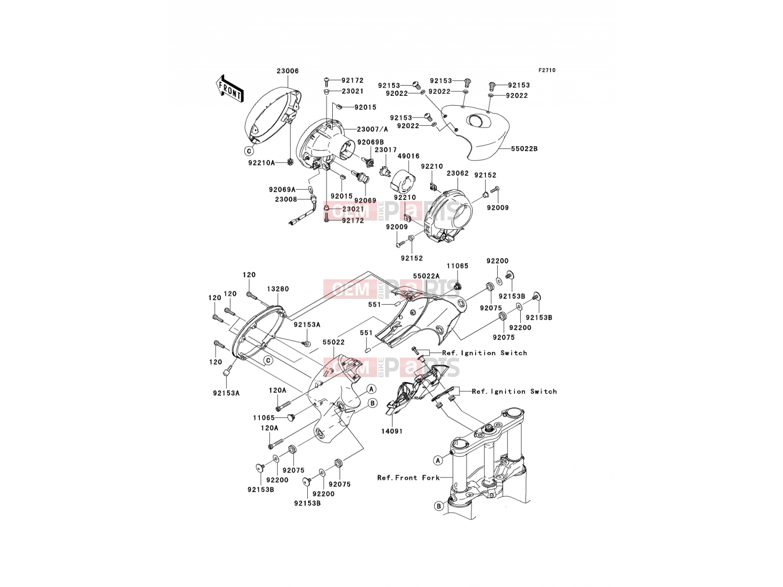 KAWASAKI 2004 Headlight(s)
