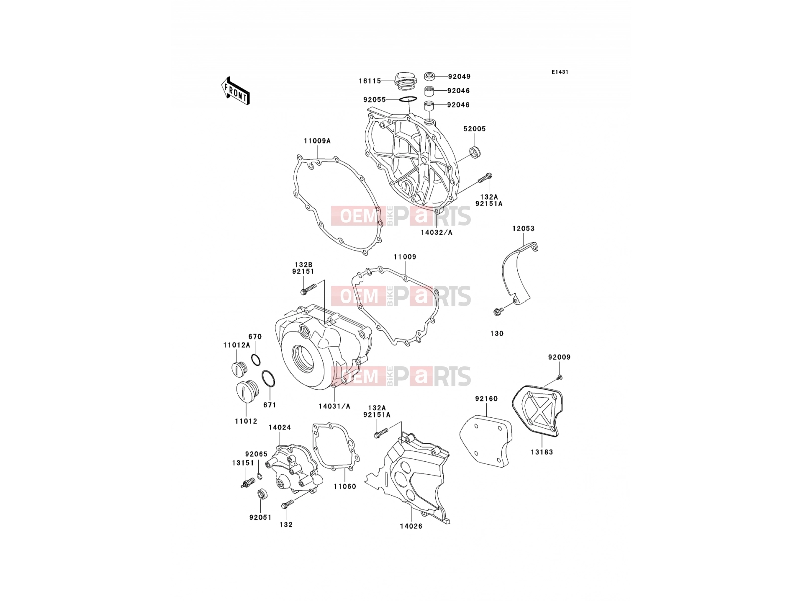KAWASAKI 2006 Engine Cover(s)