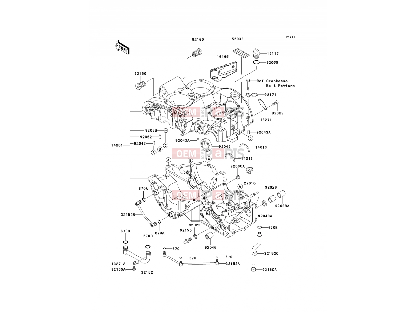 KAWASAKI 2006 Crankcase