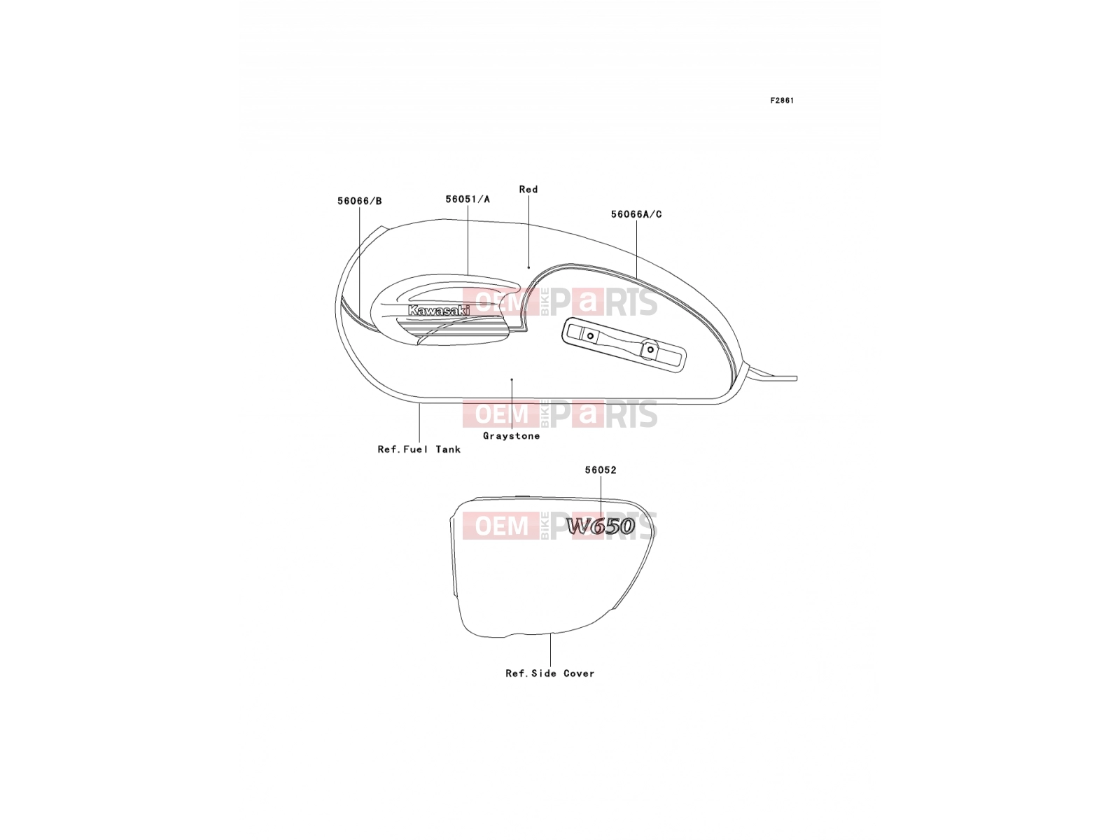KAWASAKI 2006 Decals