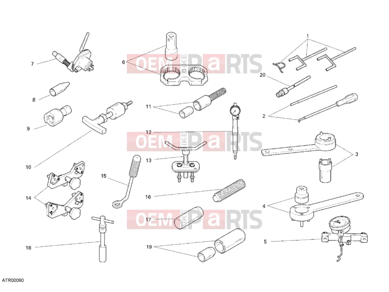 DUCATI 2007 Monster S4R WORKSHOP SERVICE TOOLS, ENGINE II » UNCLASSIFIED