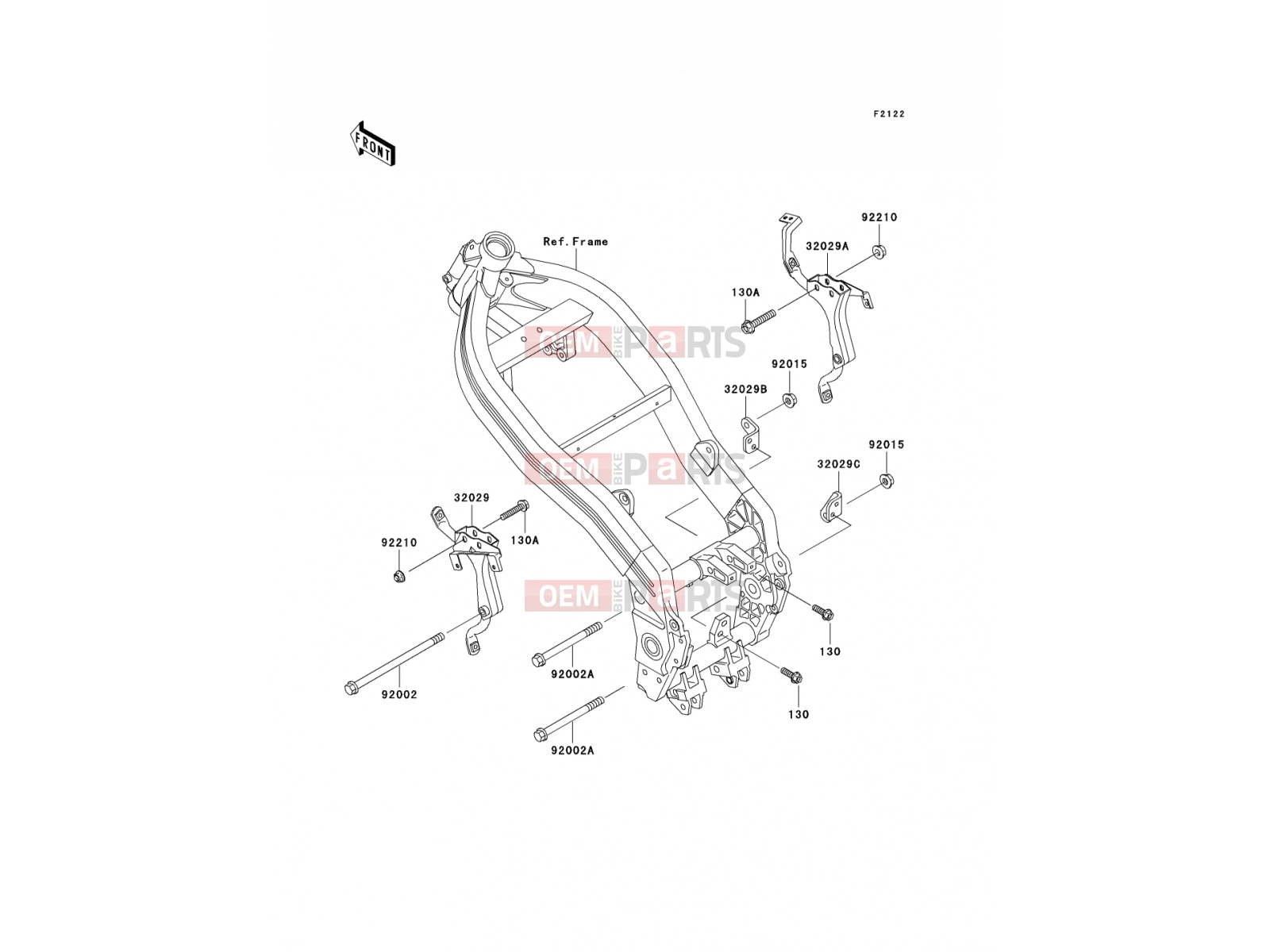 KAWASAKI 2007 Engine Mount