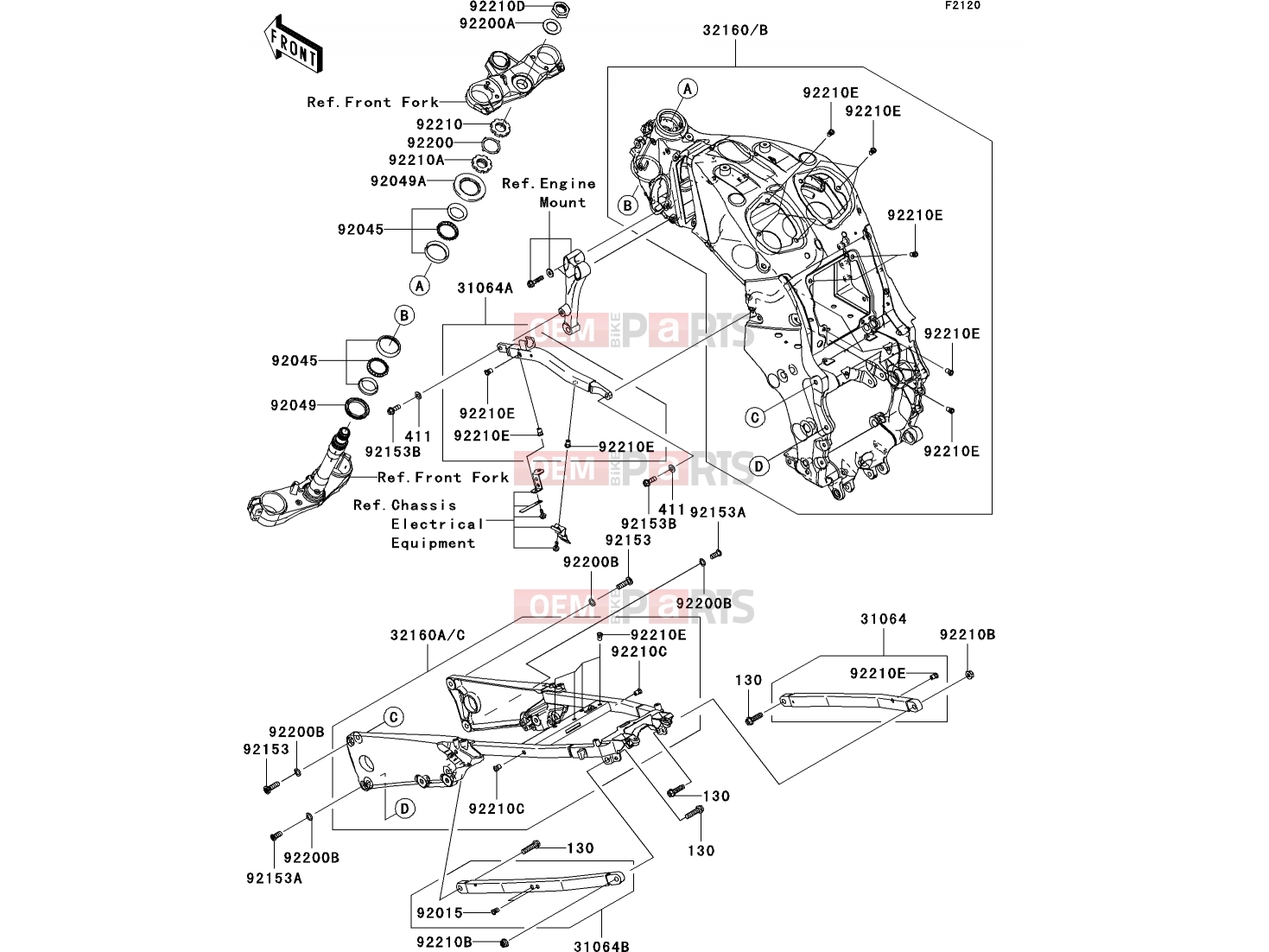 KAWASAKI 2007 Frame
