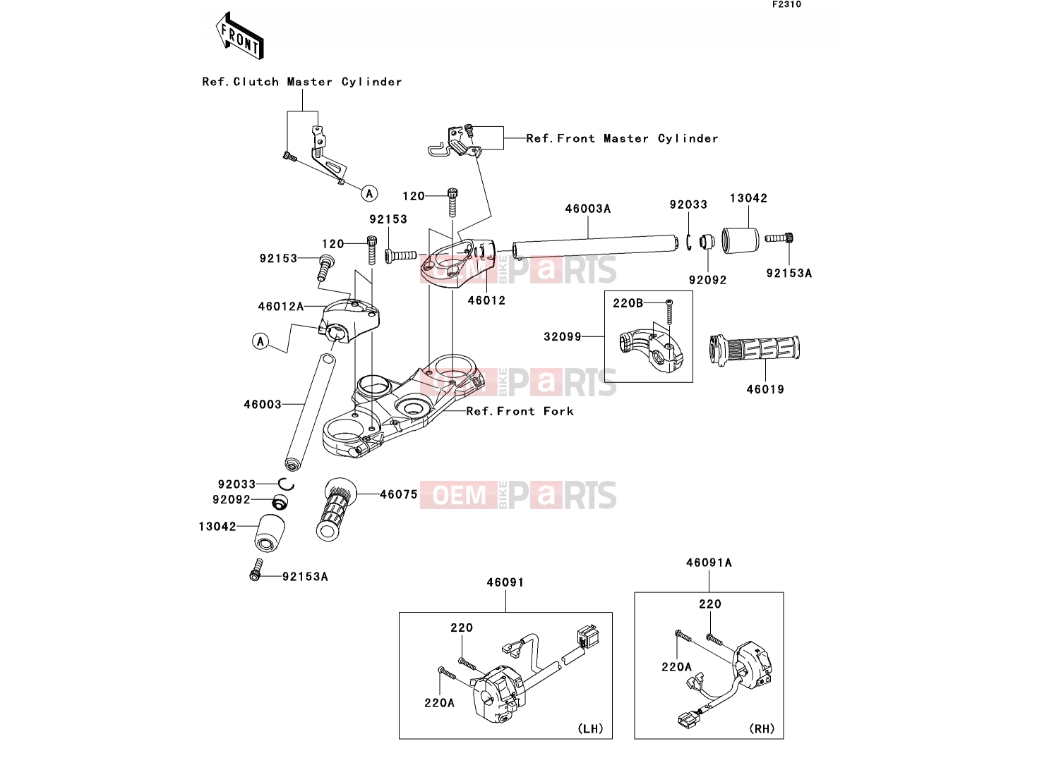 KAWASAKI 2007 Handlebar