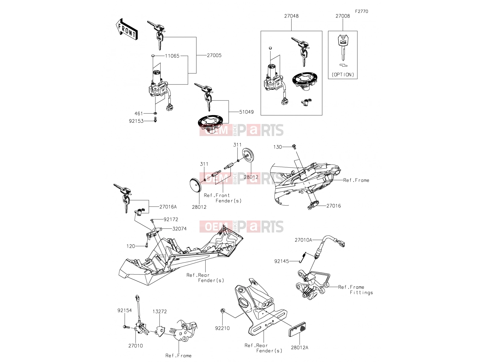 KAWASAKI 2019 Ignition Switch