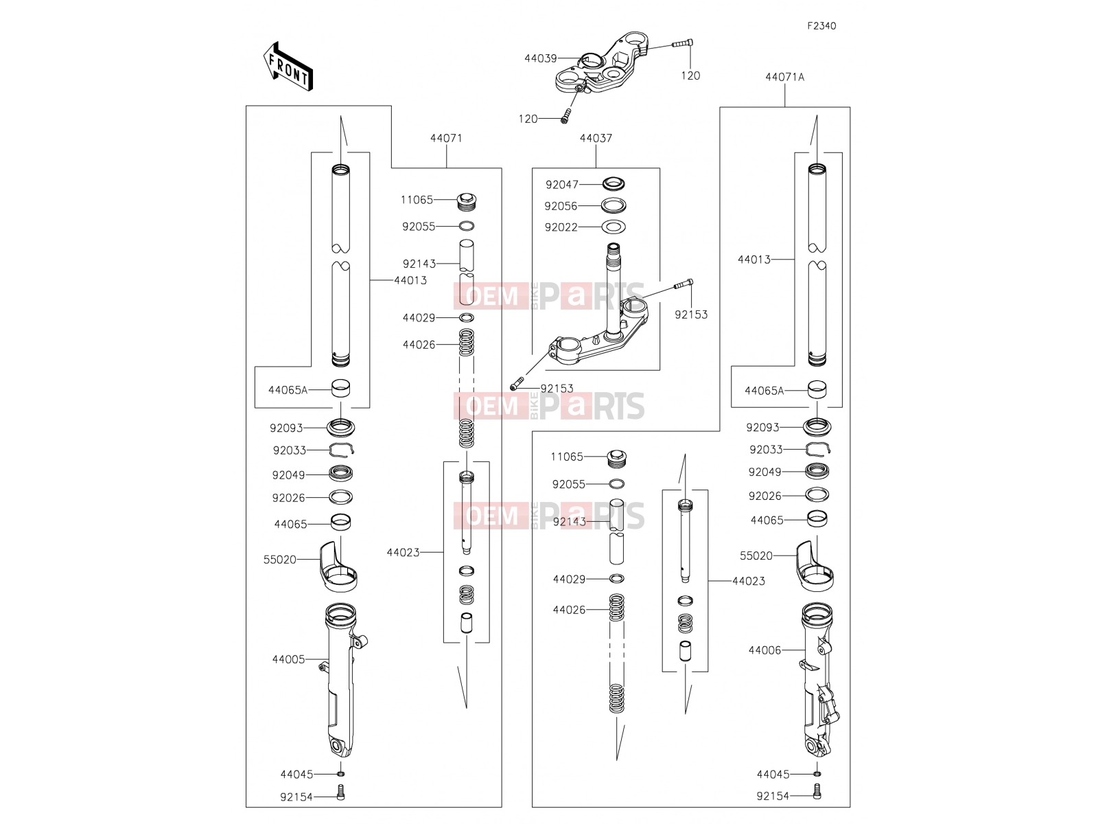 KAWASAKI 2019 Front Fork