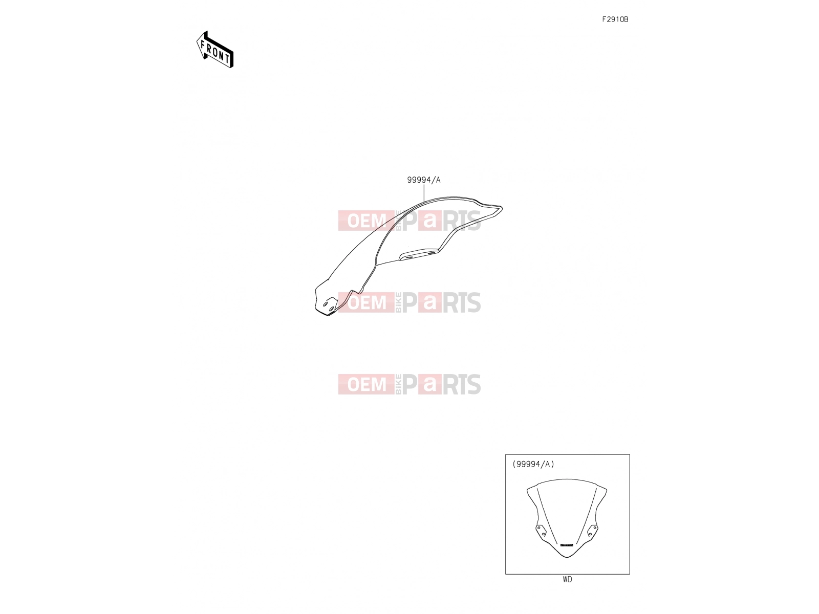 KAWASAKI 2019 Accessory(Windshield)
