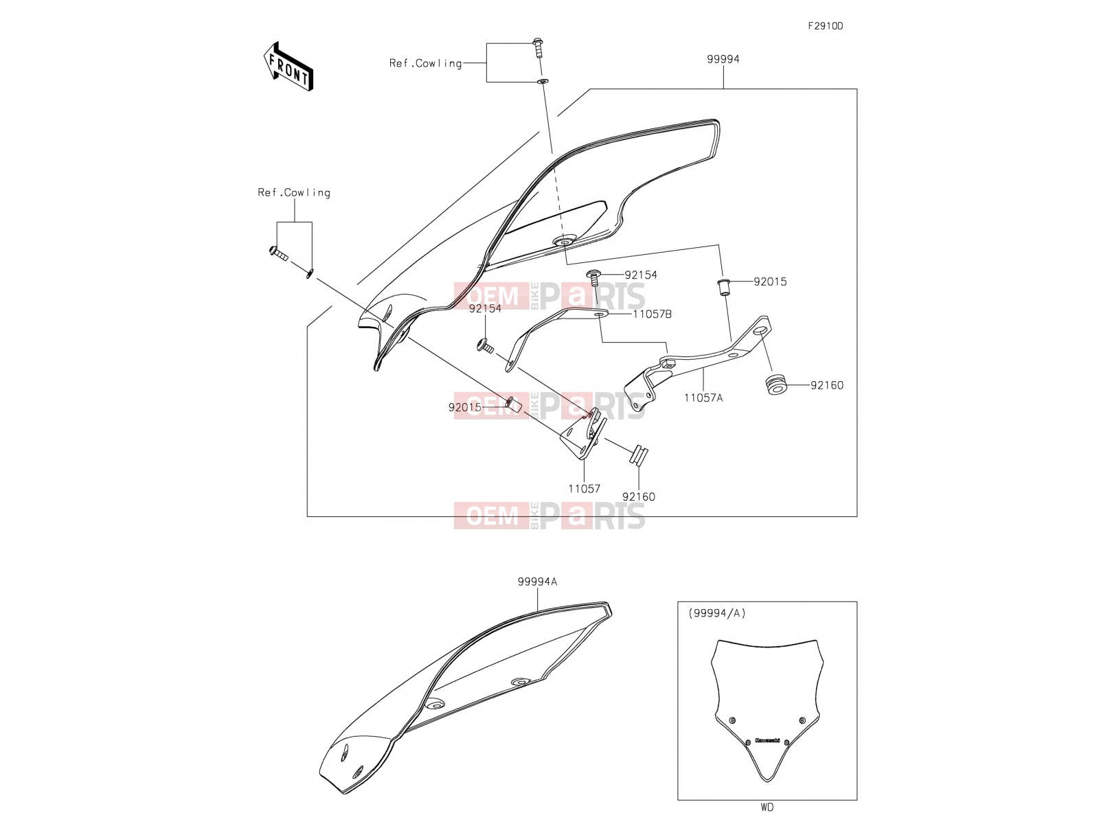 KAWASAKI 2019 Accessory(Windshield)