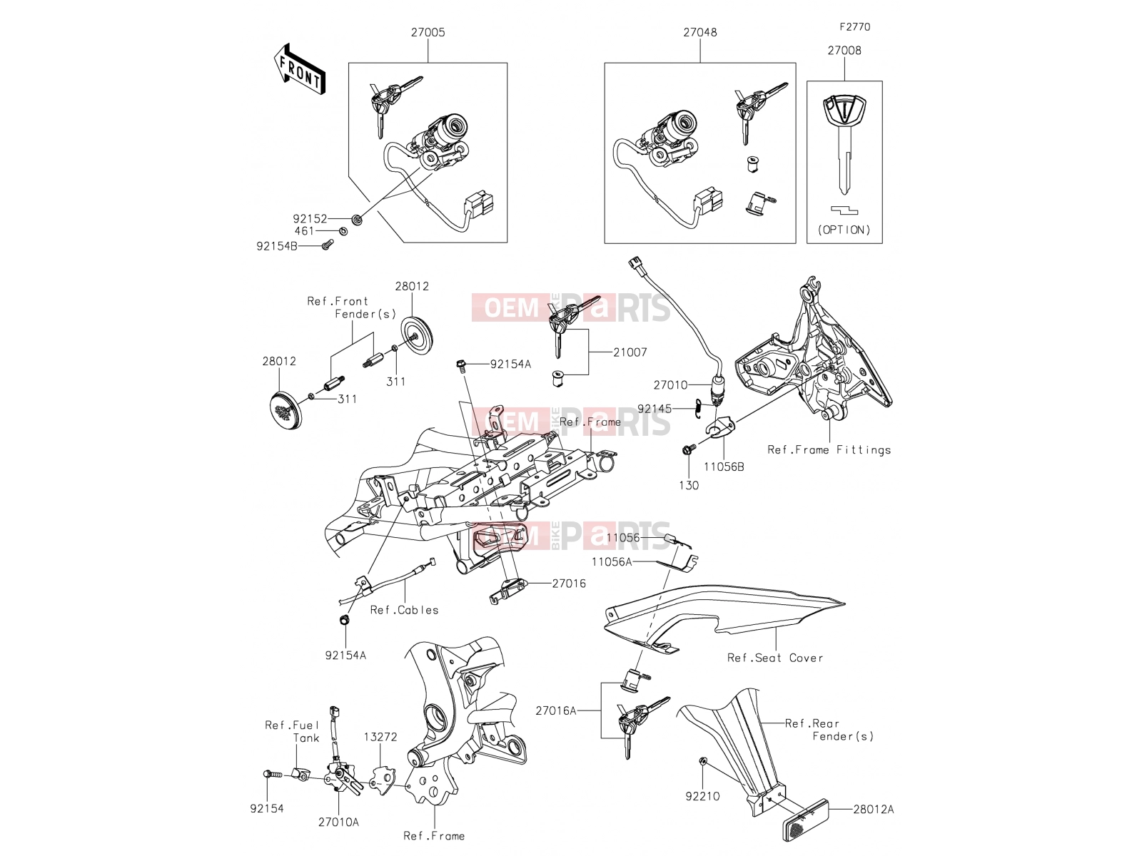 KAWASAKI 2019 Ignition Switch