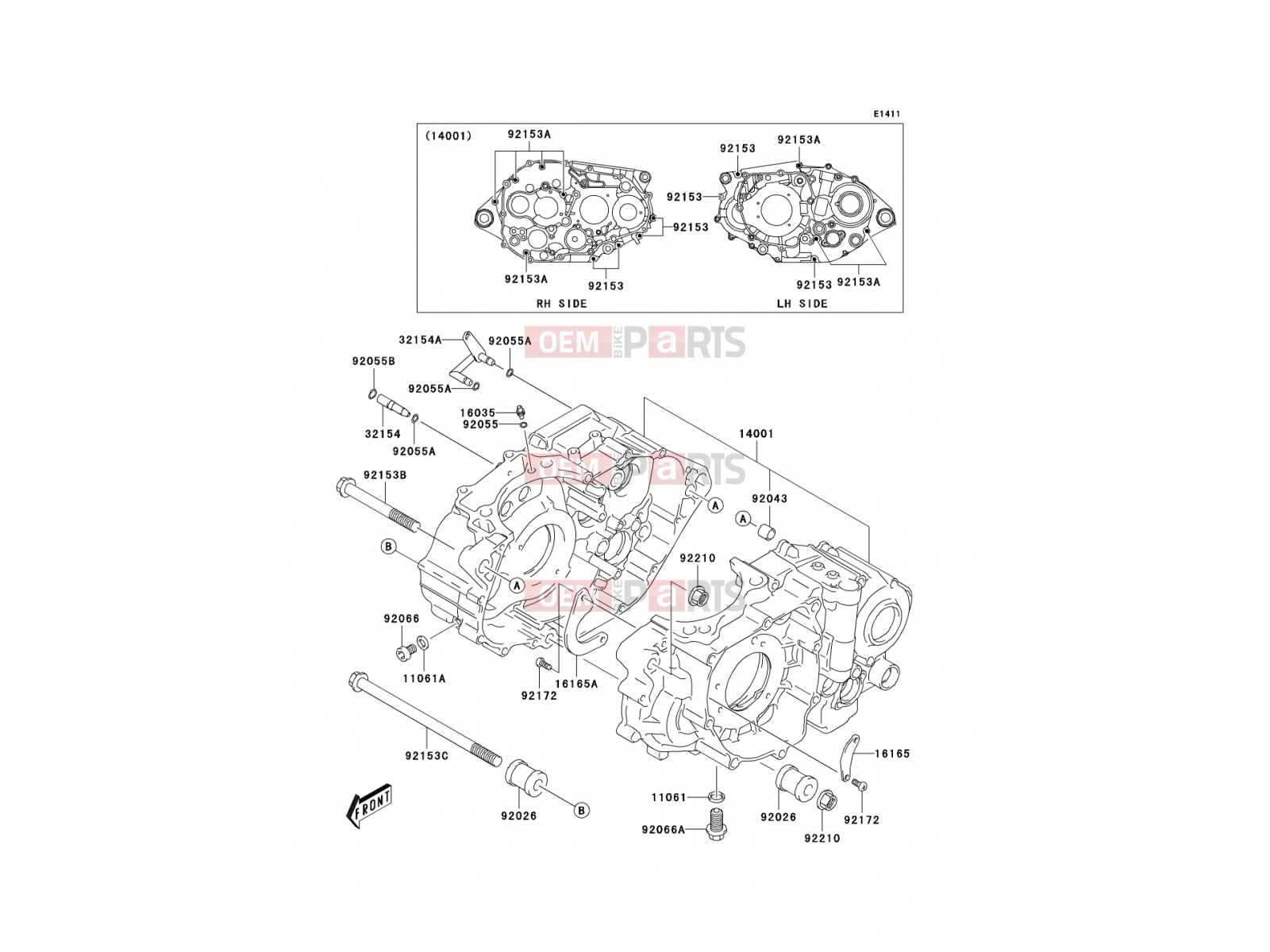 KAWASAKI 2006 Crankcase