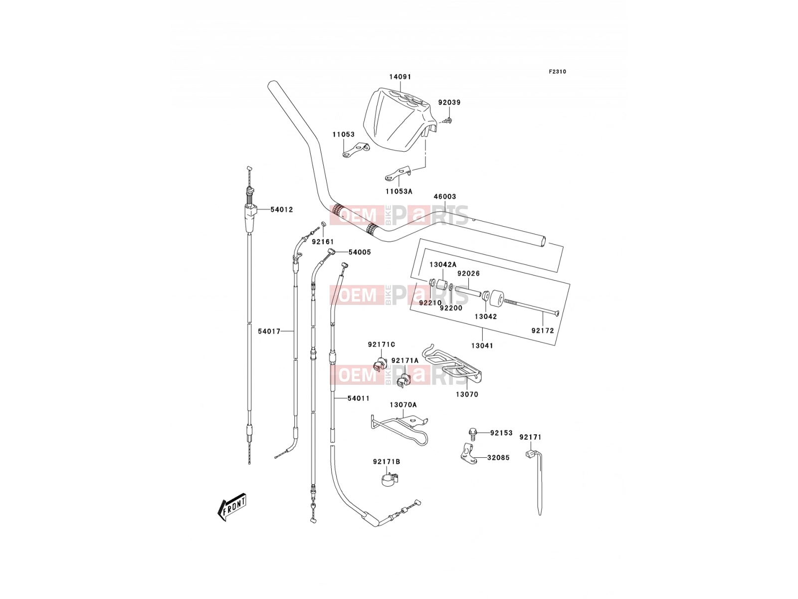 KAWASAKI 2006 Handlebar