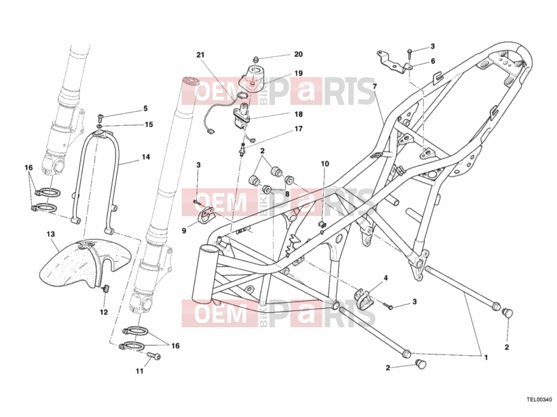 DUCATI 2007 Sportclassic 1000 FRAME » FRAME