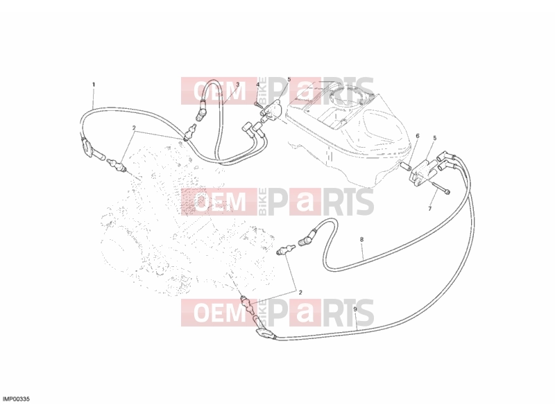 DUCATI 2007 Sportclassic 1000 IGNITION COIL » IGNITION SYSTEM