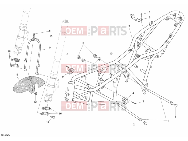 DUCATI 2007 Sportclassic 1000 S FRAME » FRAME
