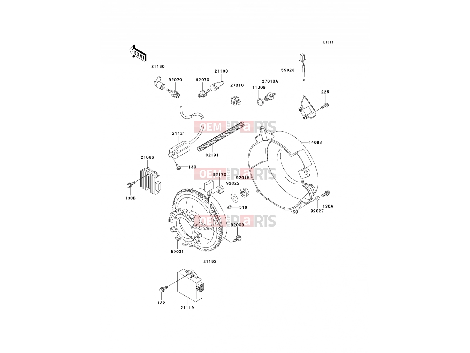 KAWASAKI 2002 Generator/Ignition Coil