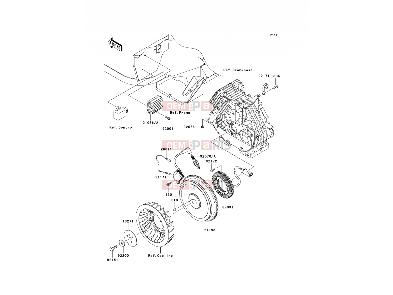 KAWASAKI 2007 Generator/Ignition Coil