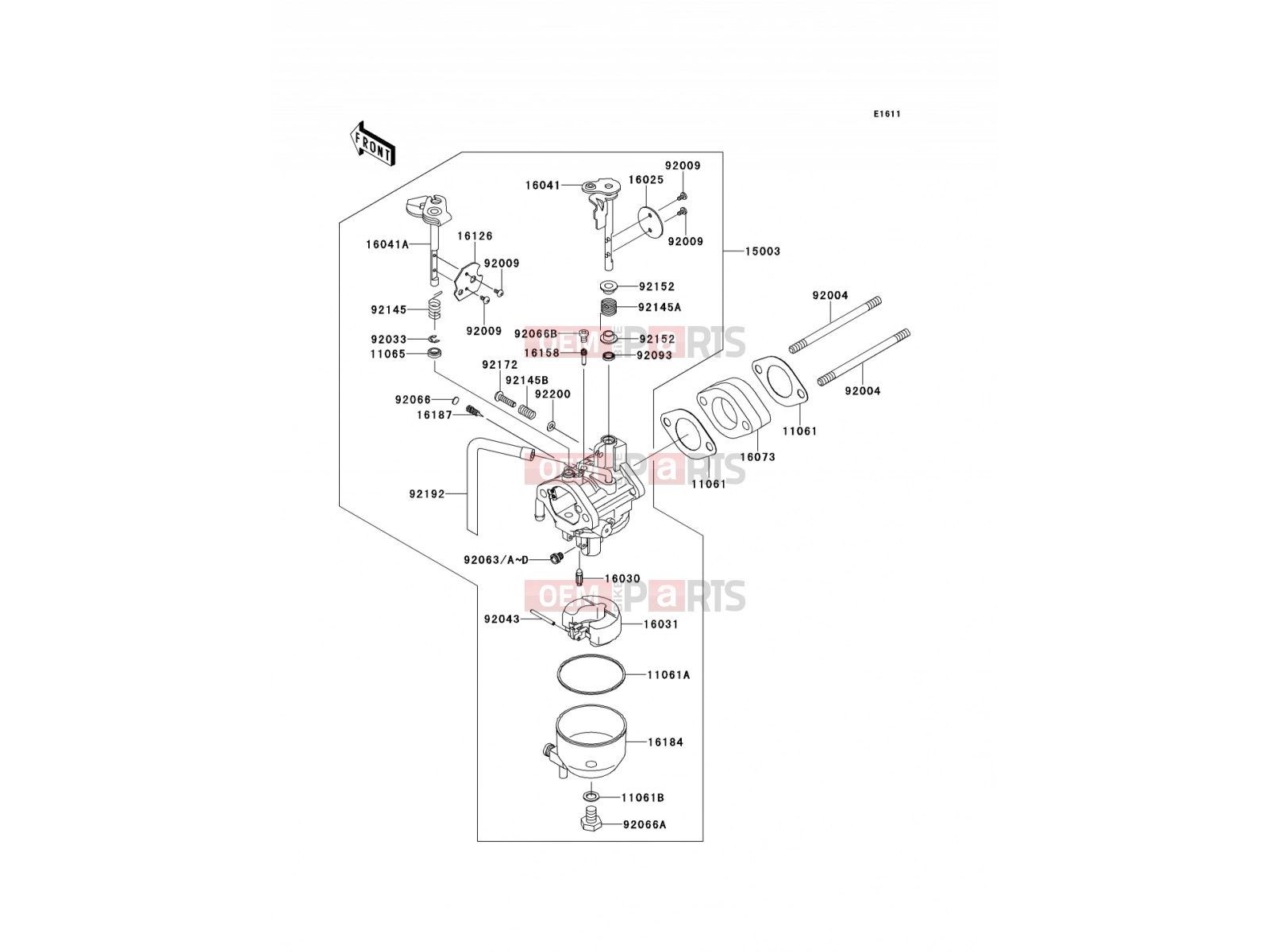 KAWASAKI 2014 Carburetor