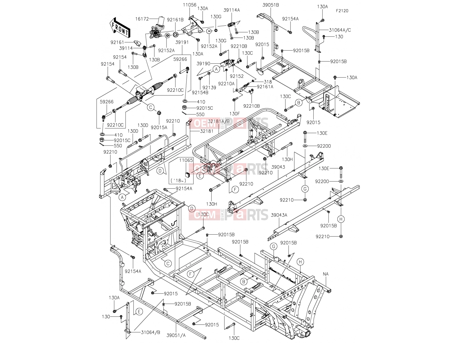KAWASAKI 2017 Frame