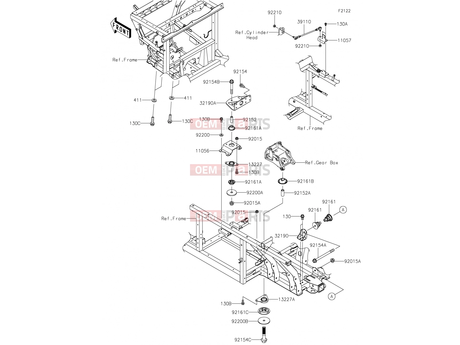 KAWASAKI 2018 Engine Mount