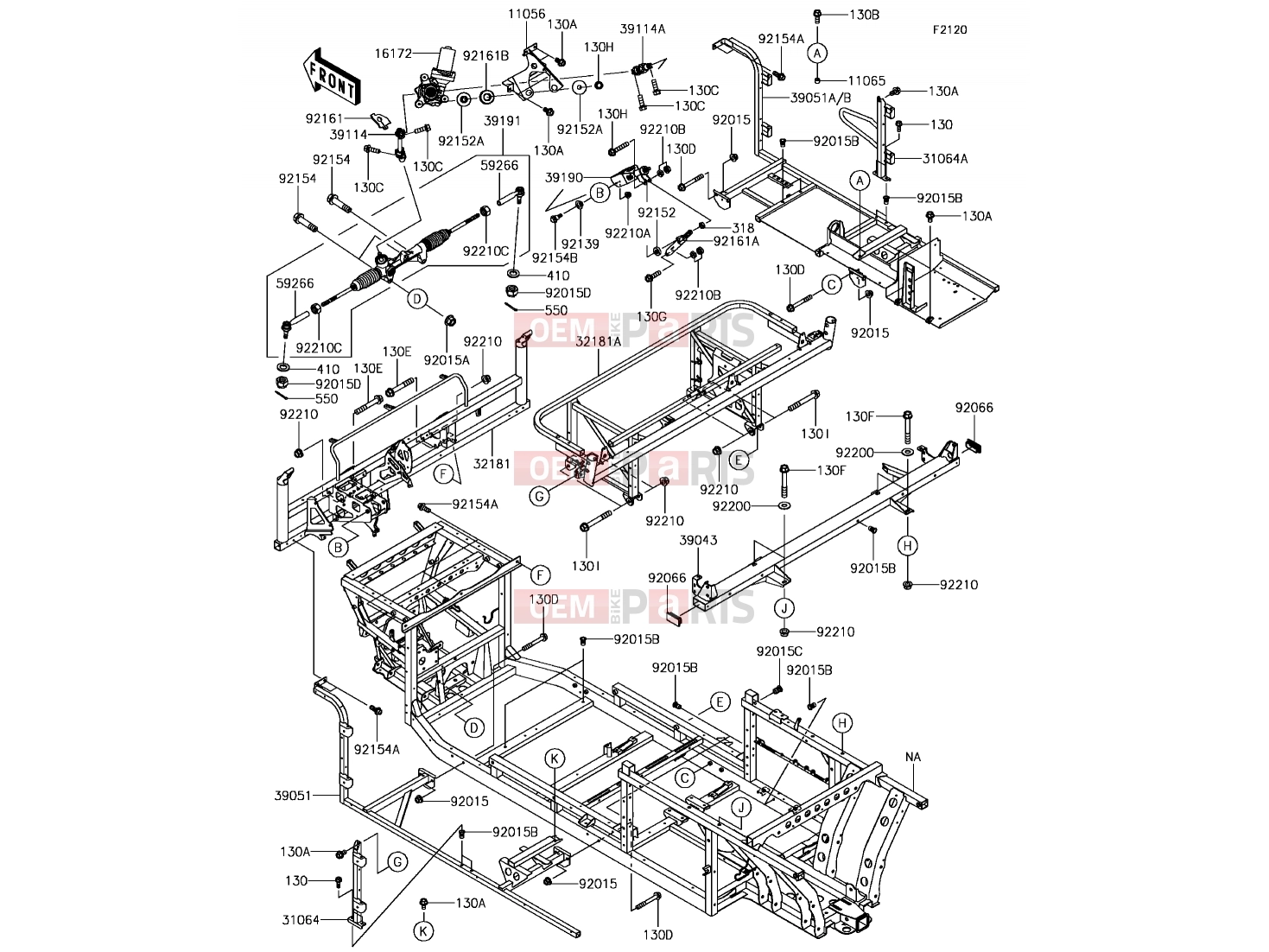 KAWASAKI 2016 Frame