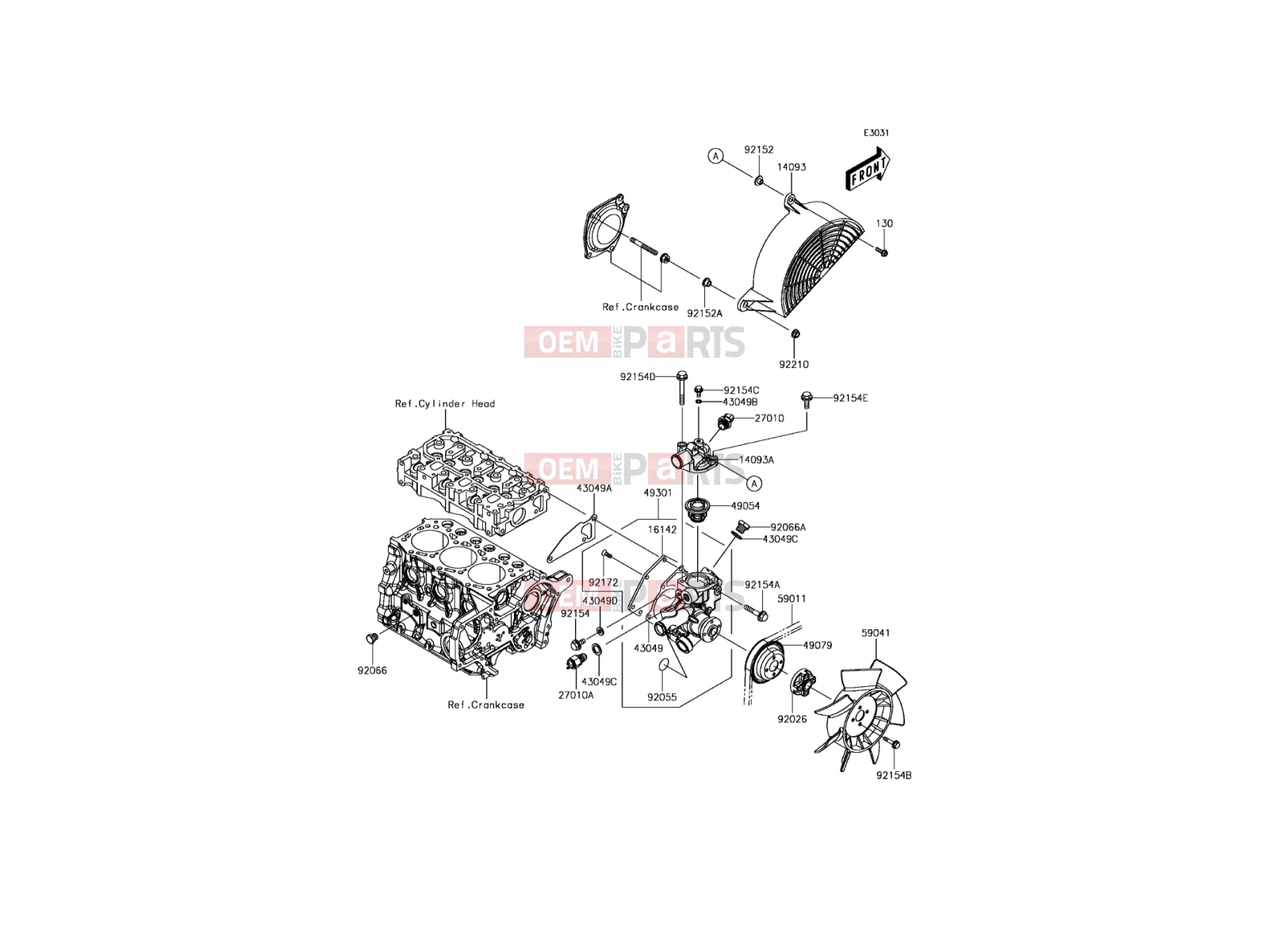 KAWASAKI 2017 Water Pump