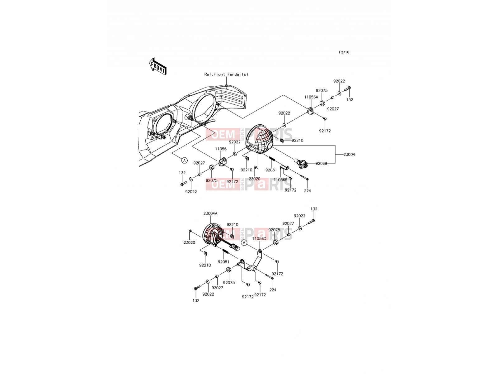 KAWASAKI 2017 Headlight(s)